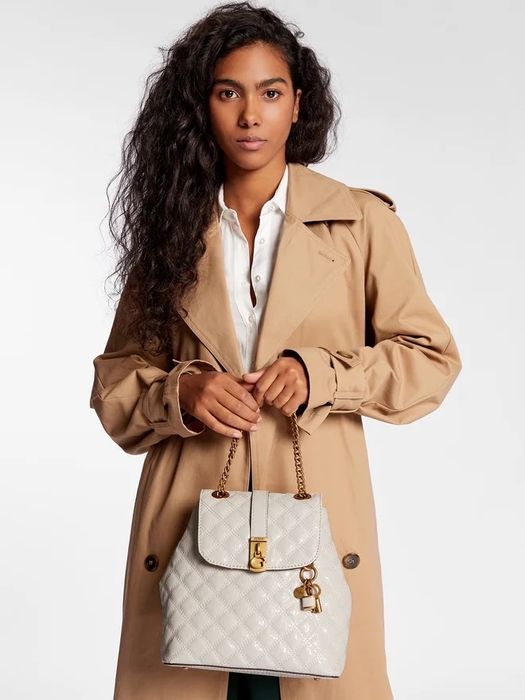 Раница Guess Gaia бежово