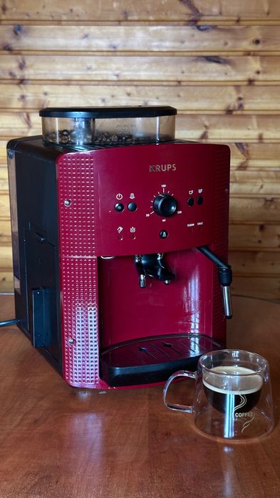 Espressor automat Krups (cafea boabe) - Râșniță integrată - Stare excelentă
