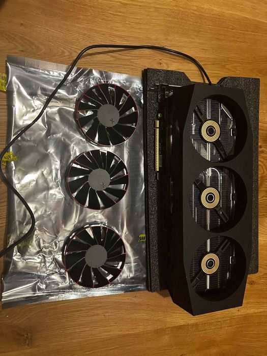 Placa video XFX Mercury AMD Radeon RX 9070XT OC Magnetic Air Edition