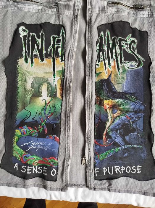Мъжка риза overshirt с цип  In Flames  A Sense of Purpose