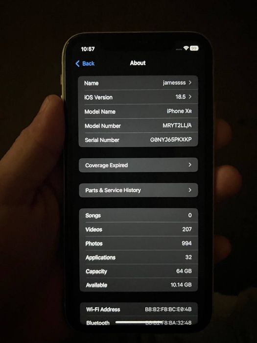 iphone xr sotiladi ideal 64 tali
