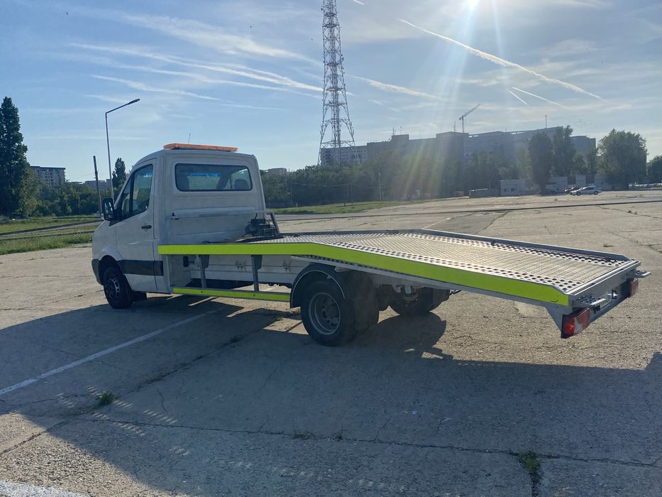 Autoplatforma Vw Crafter2,5 tractari 2009 Ba14 catC 5000kg punte dubla