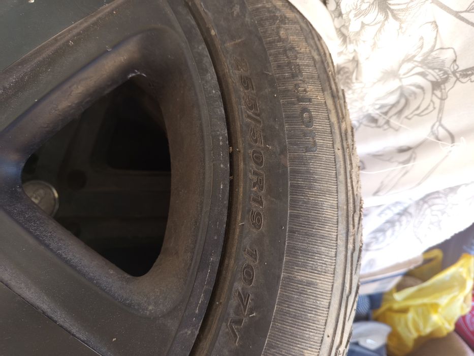 Джанти за volkswagen touareg с перфектни зимни гуми паста ти за audi