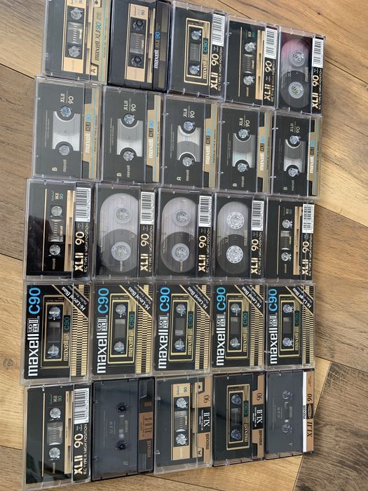 Lot casete vintage noi sigilate maxell Tdk