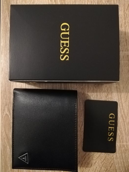 Cadou portofel negru Guess