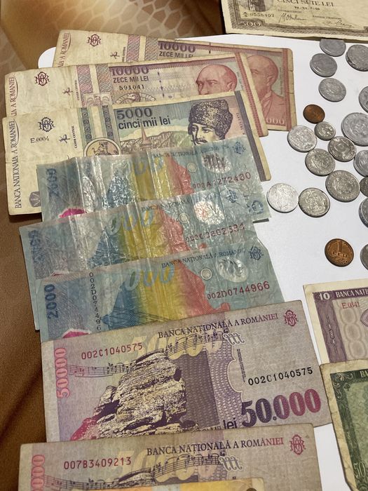 Monede si bancnote vechi