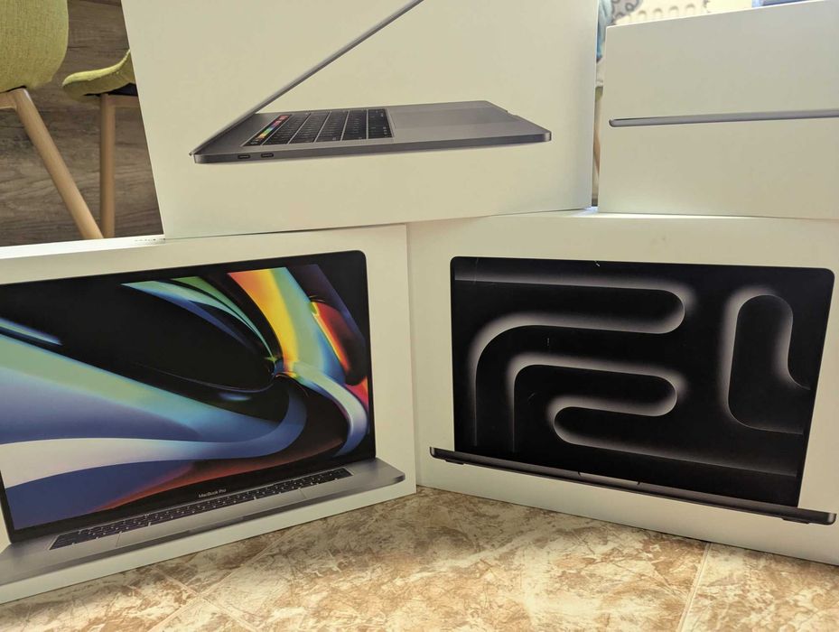 MacBook Pro - MBP и iPad Mini - Кутии