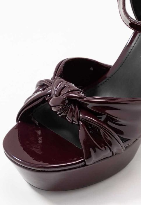 НОВИ Сандали EVEN&ODD цвят Бордо