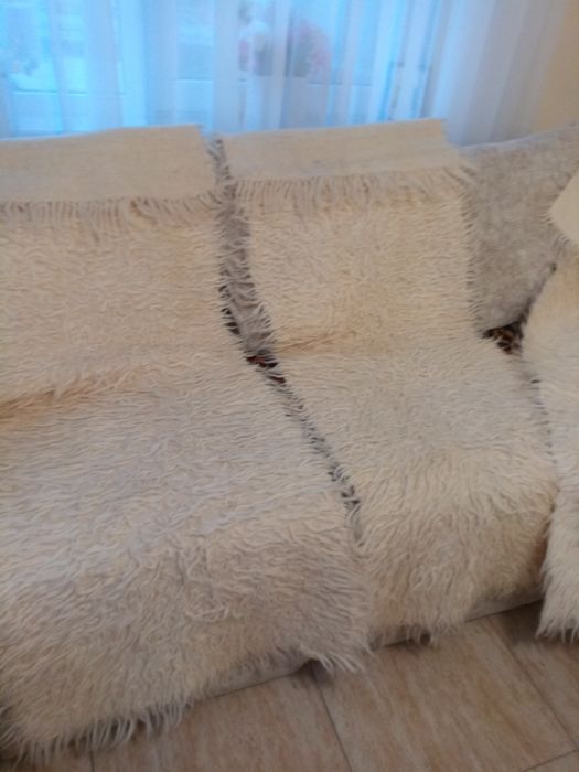 Set 4 țoluri din lână pura de oaie