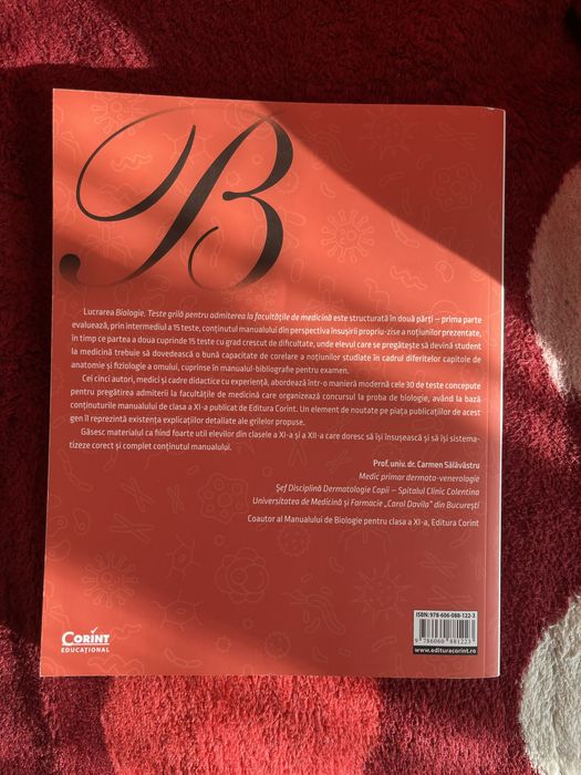 Carte grile biologie medicină