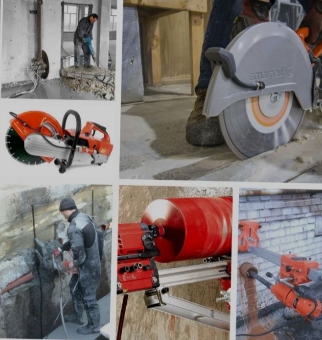 Almazni beton kesish, tesish xizmati