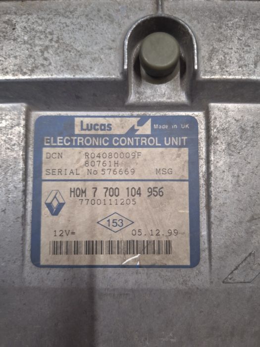 Компютър двигател за Renault Kangoo , Clio 1.9 D / Рено Канго , Клио