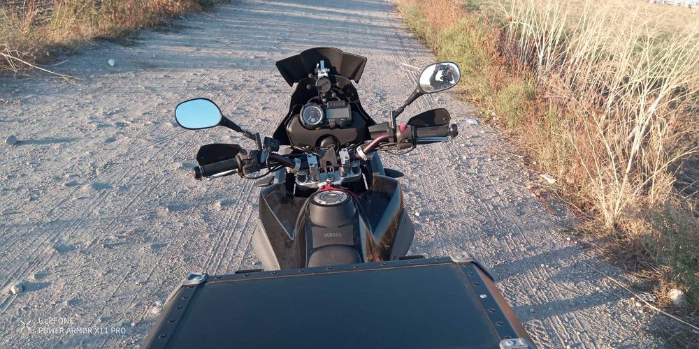 Yamaha XT660Z Tenere accesorizata, pregatita de noi aventuri