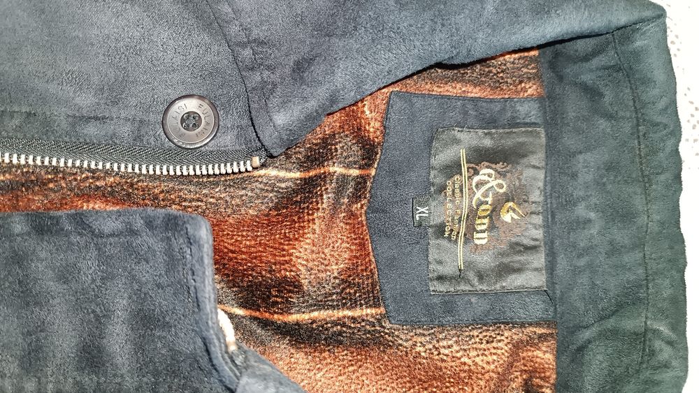 Мъжко палто XL от велур