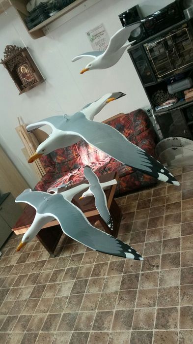 Полилей с гларуси за декорация