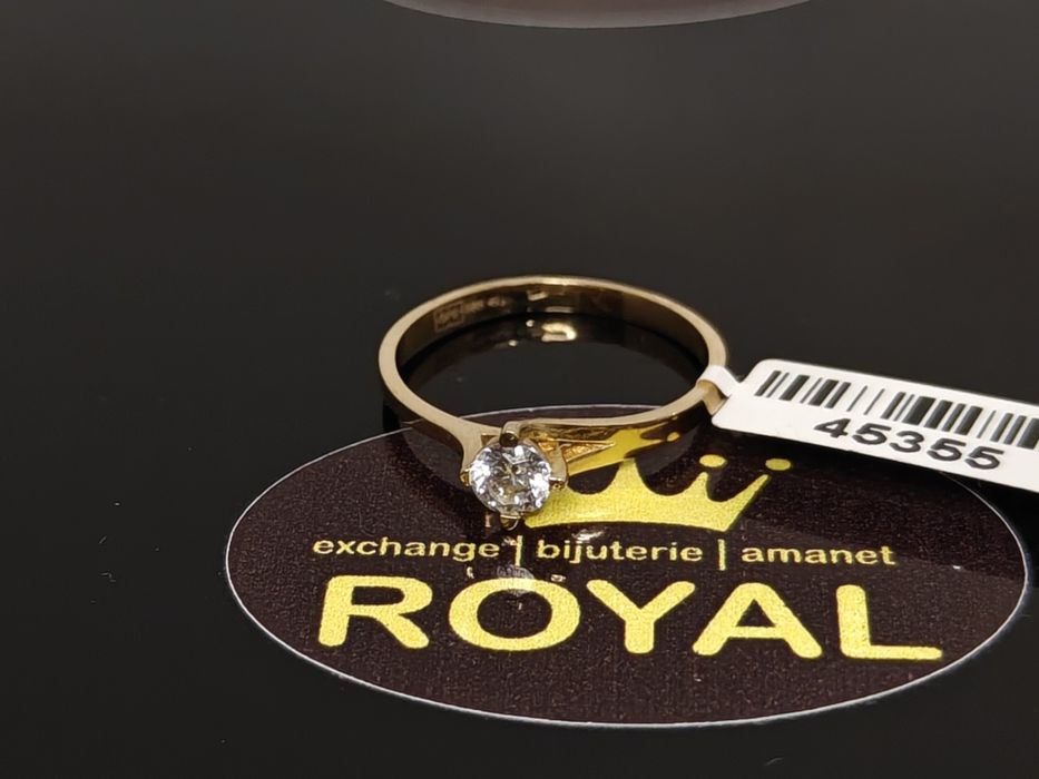 Bijuteria Royal: Inel aur nou 14k/1.95 gr