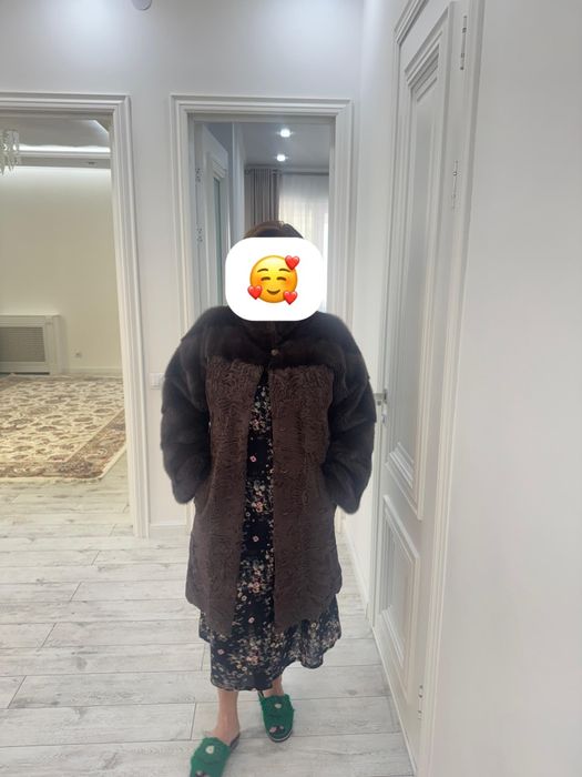 Продам шубу норка +каракуль