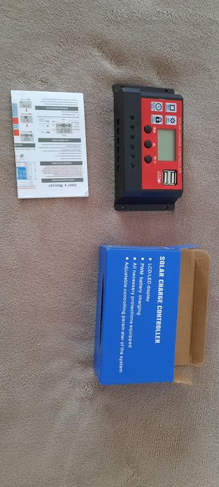 Controler solar 100 A   12/24 v si invertor sinus pur 3000 w de la 12v la 220v