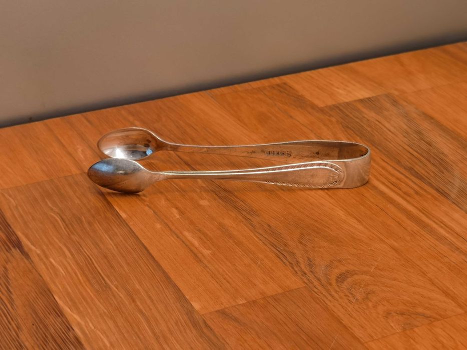 Посребрена щипка 21.5 гр