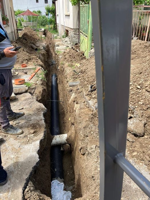 Услуги с мини багер