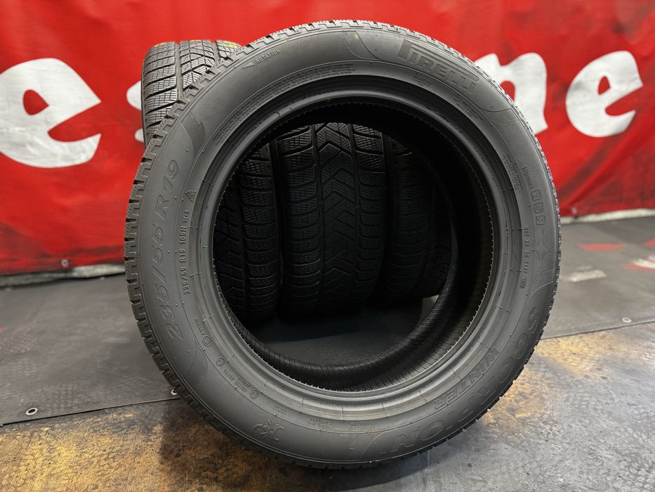 235 55 19, Зимни гуми, Pirelli ScorpionWinter, 4 броя