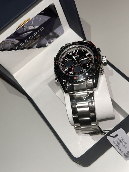 Елегантен мъжки часовник швейцарски механизъм