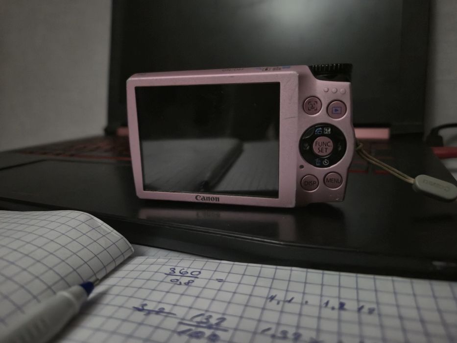 Canon PowerShot A3300 IS в розовом цвете