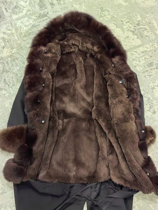 Парка женская песец