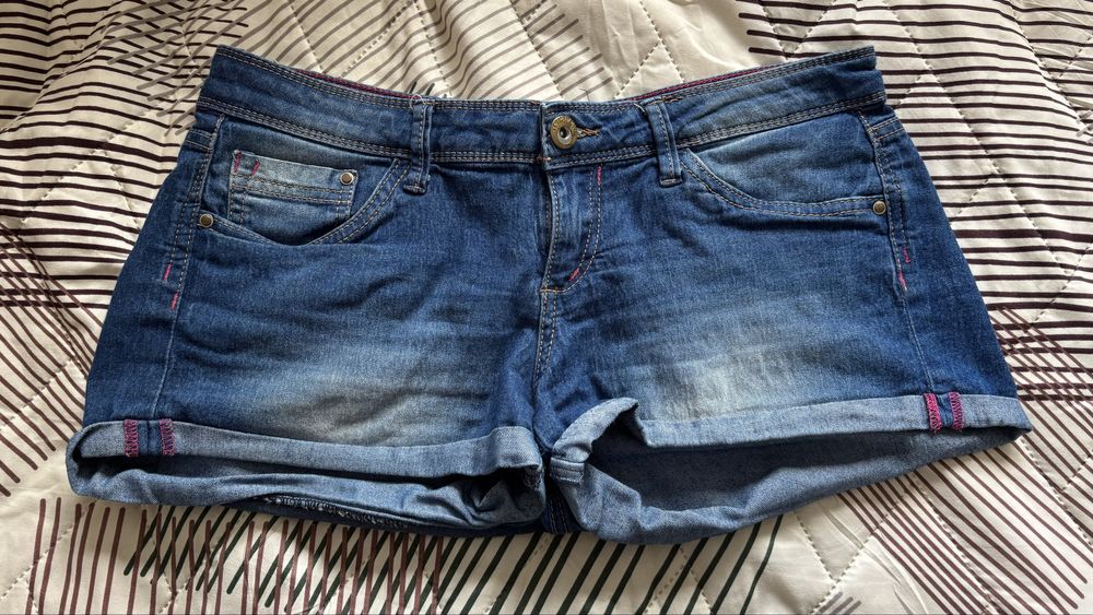 Дънкови къси панталонки