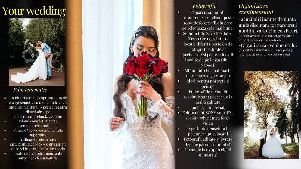 Fotograf - Videograf de Nunta/Botez/Majorat - Oferta in anunt!