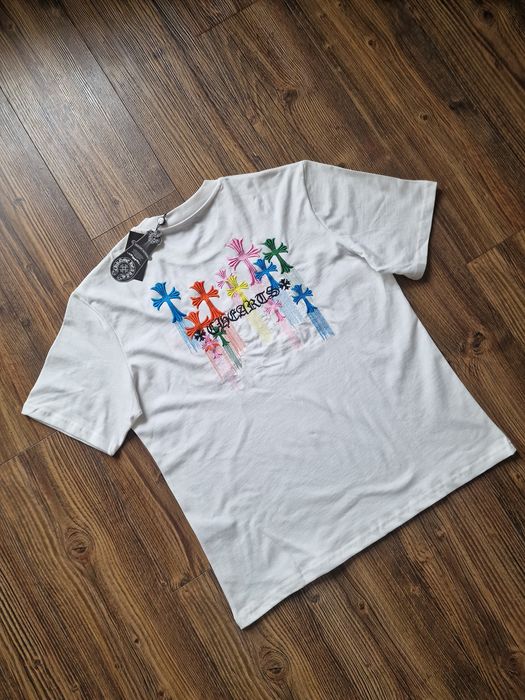 Страхотна мъжка тениска CHROME HEART  Размер S M L XL 2XL