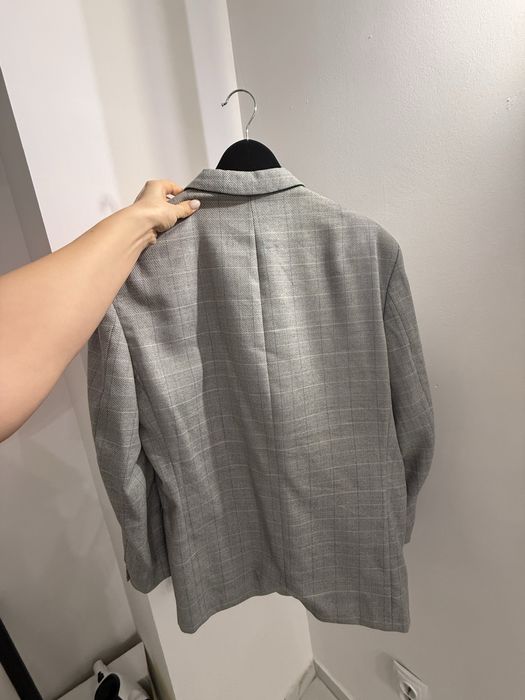 Сиво мъжко сако размер 52