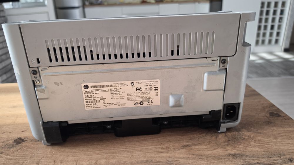 Принтер HP LaserJet P1102 / Обслужен / Заправленный картридж