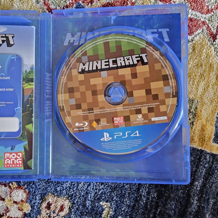 Minecraft диска для PlayStation