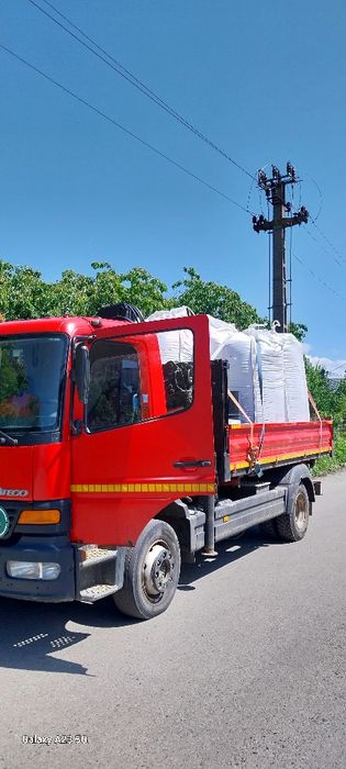 Transport-Basculabil cu macara.12t..