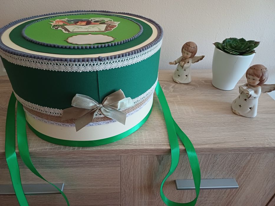 Cutie trusou botez personalizata