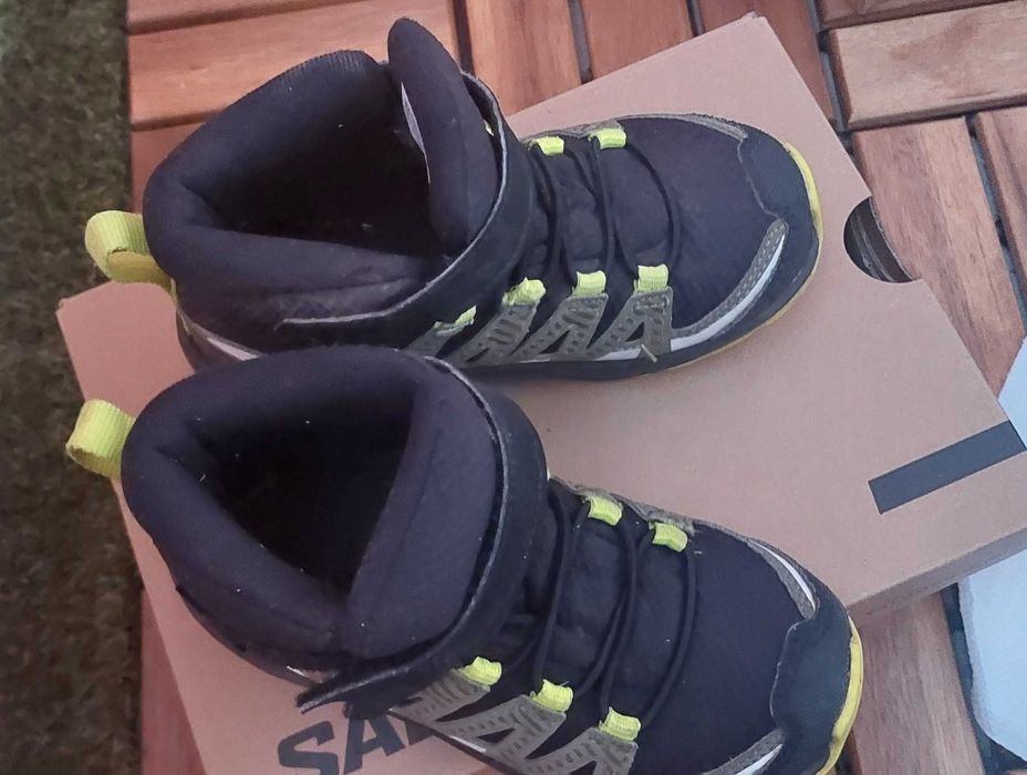 Детски обувки за момче Salomon XA Pro V8 Mid & Salomon Sense CSWP K