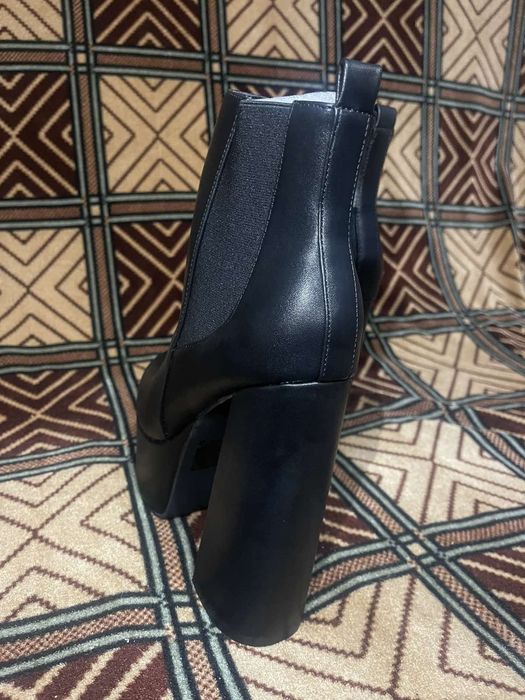 Боти на ток от еко кожа