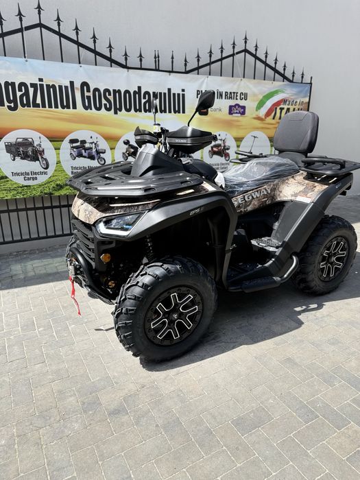Segway Snarler AT6 Camo Limited 44 CP ATV 2026 Rate Cu Buletin TBI Si BT Direct