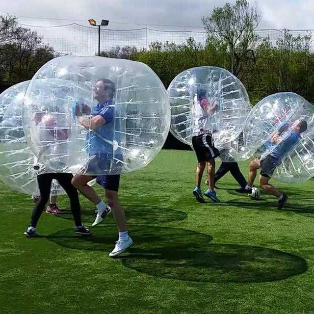 Ideal biznes batut 8x5 funnyball sharlar 1.5m qalin material.