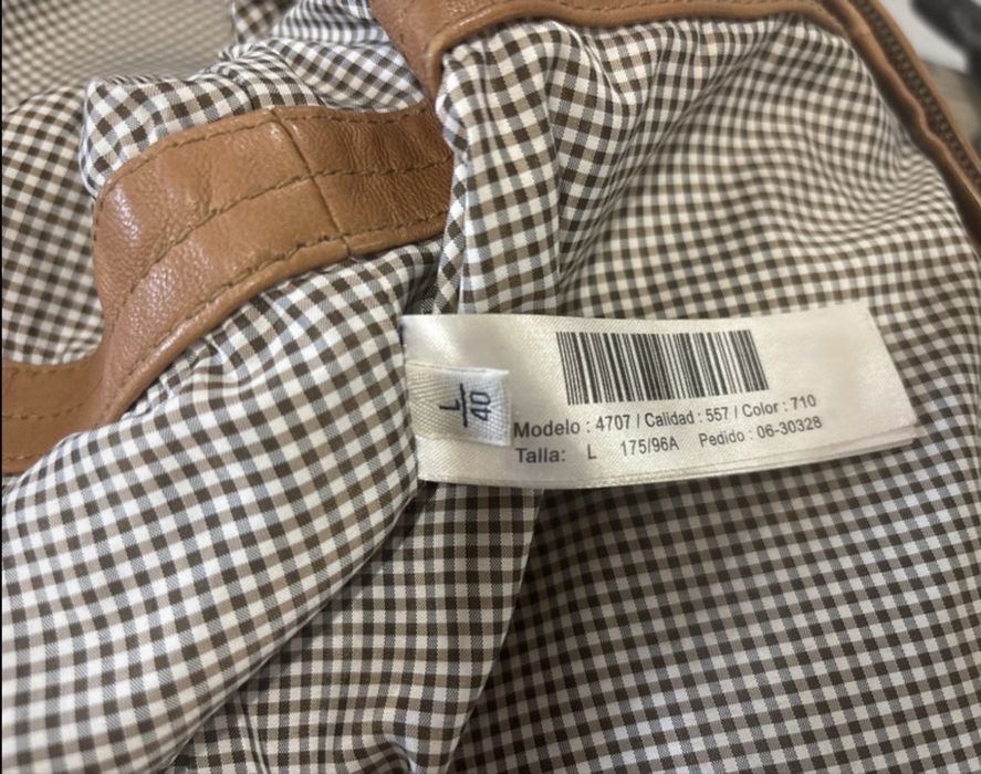 Massimo Dutti кожено biker яке
