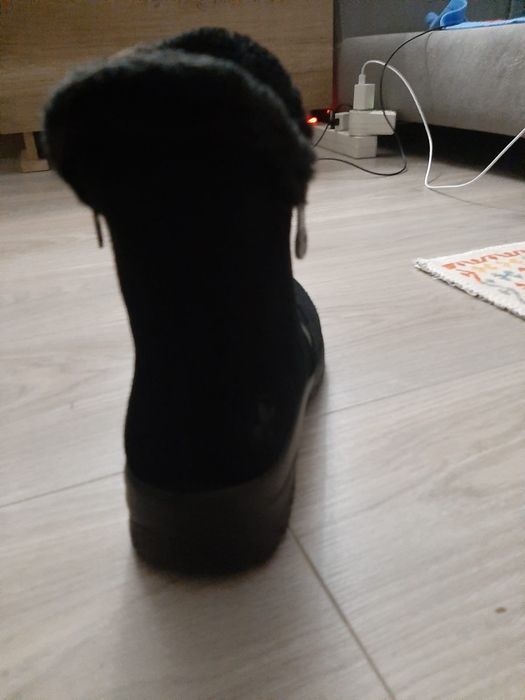 Ghete rieker piele intoarsa impermeabila. Noi. 300. Nr 38