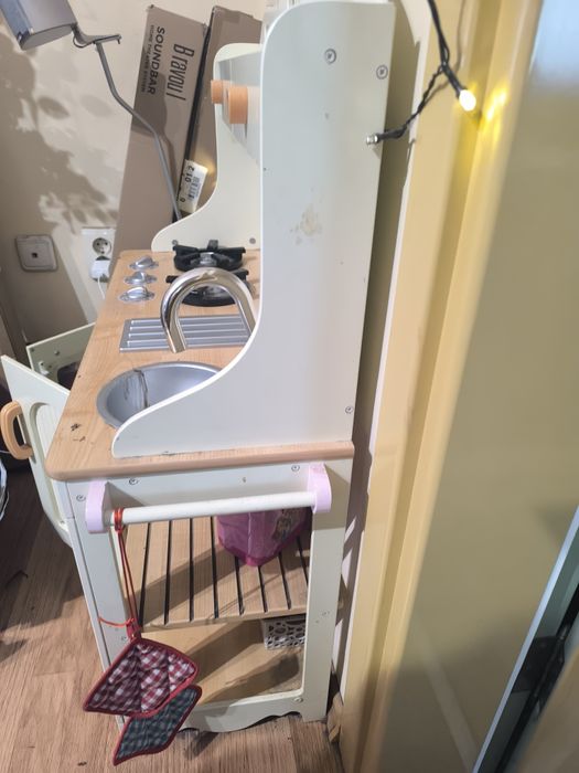 Детска кухня естествено дърво 72/ 94 см