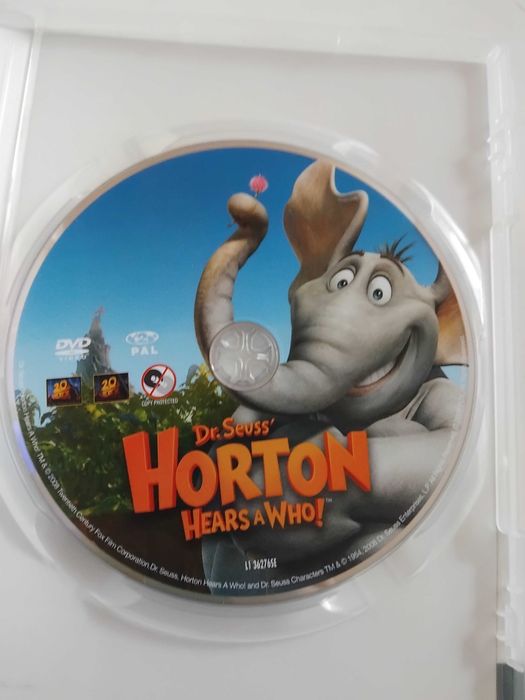 Хортън - оригинален DVD диск с филм анимация