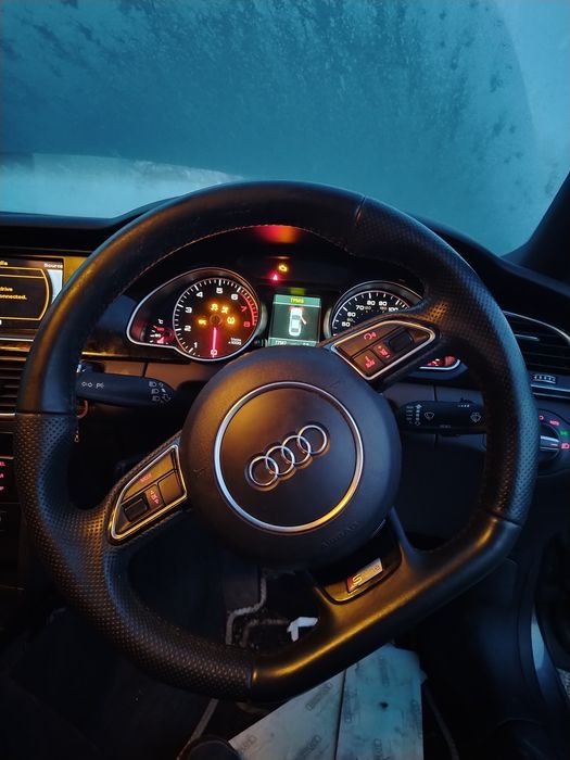 Volan  audi s line teșit audi a3 a4 a5 a6 a7 a8