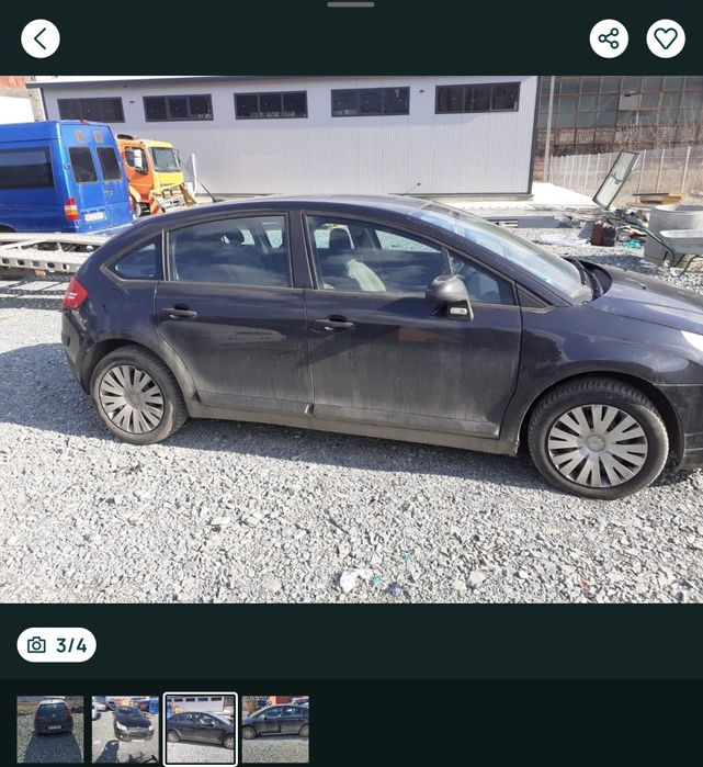 Vand Citroen C4.