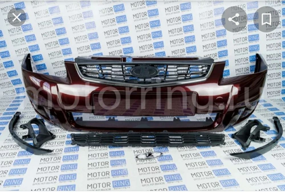 Продам бампер приора 21704