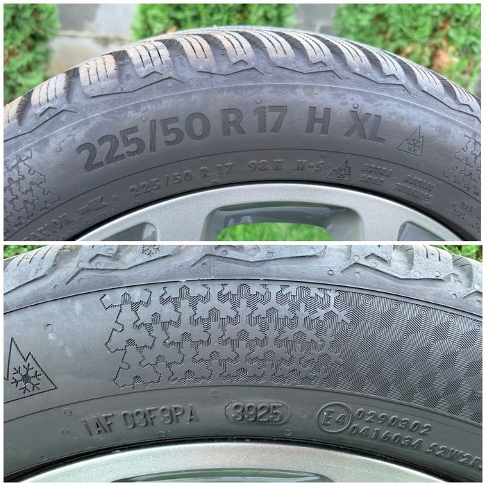 Джанти 5х112 17 цола Mercedes ЗИМНИ ГУМИ