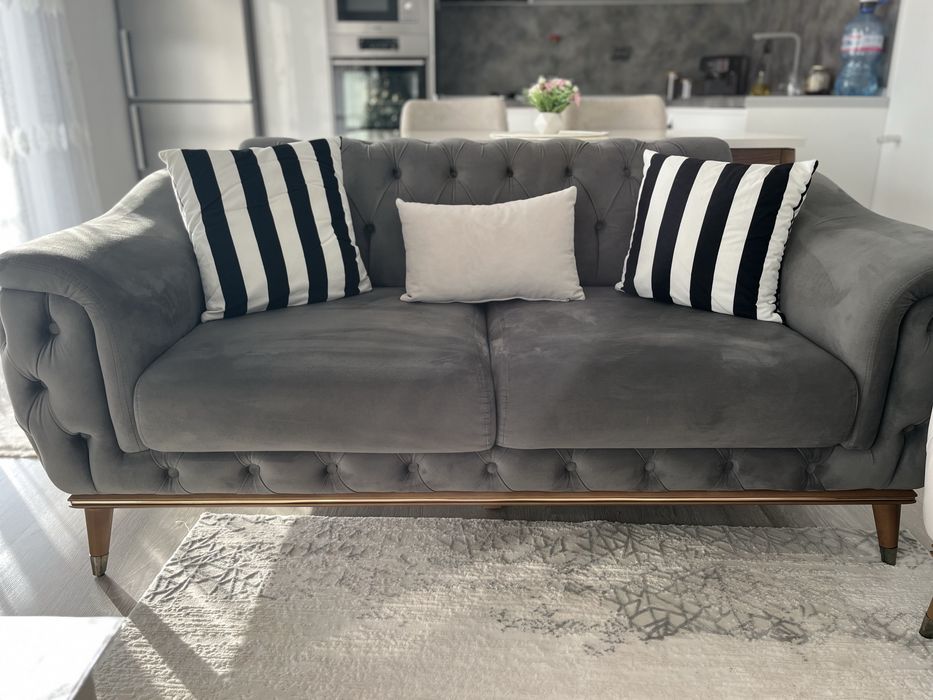 Много запазен диван тройка, двойка и единичка –  , почти нов