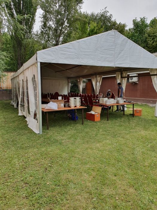 АРЕНДА ШАТРОВ (для похорон, свадеб, кудалык, узату той, встречи, вечер